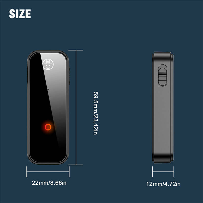 USB Wireless Bluetooth 5.0 Transmitter Receiver 2In1 Audio Adapter 3.5Mm Aux Car