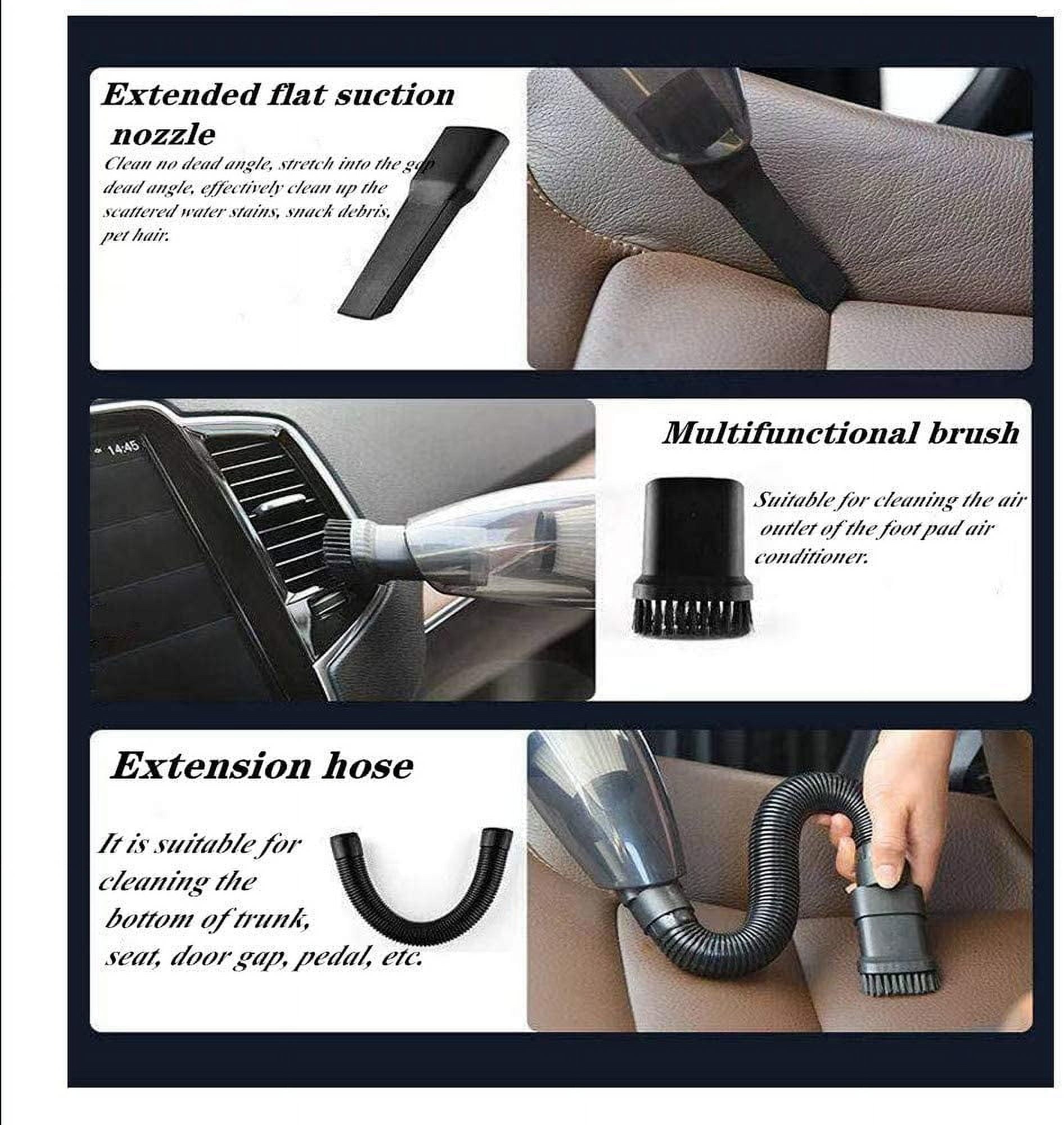 Ultimate Car Cleaning Kit: High Power Vacuum, Microfiber Towels, and Complete Detailing Accessories for a Spotless Interior and Exterior